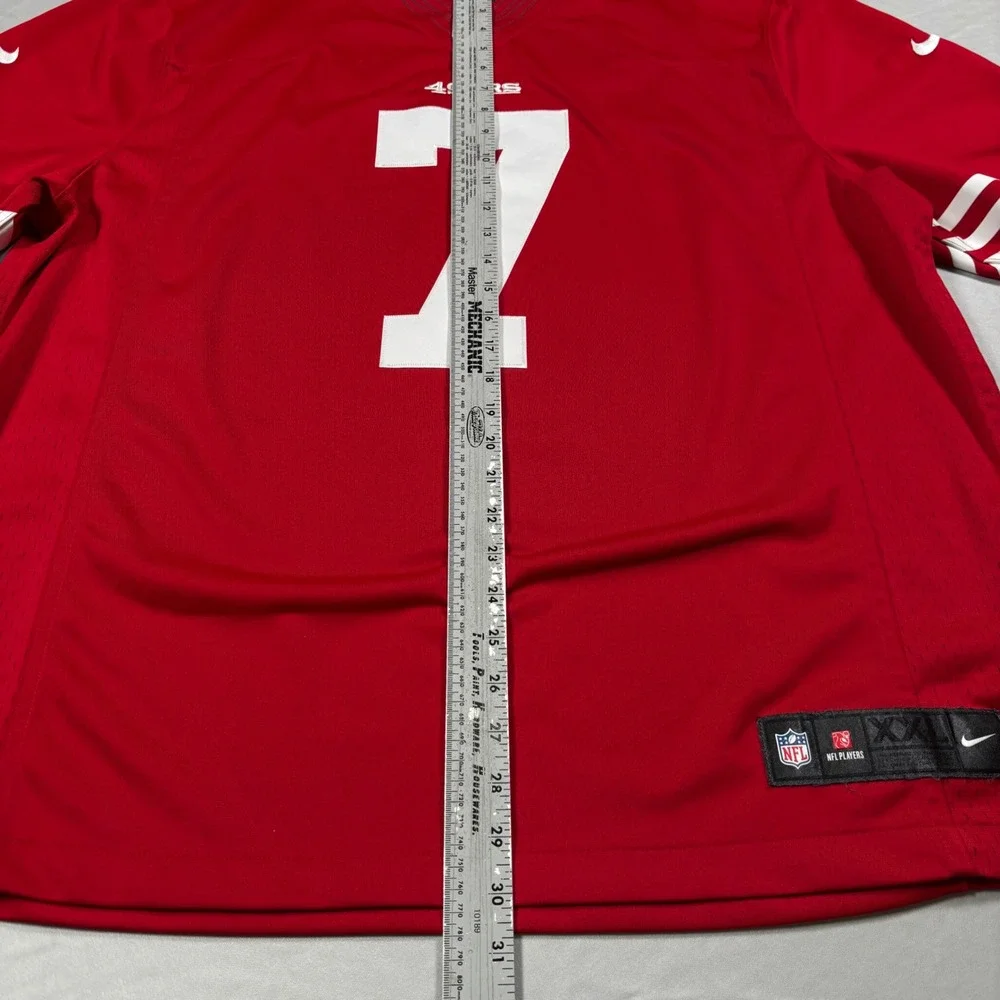 Nike Jersey San Francisco 49ers XXL Red Excellent Colin Kaepernick #7 On Field